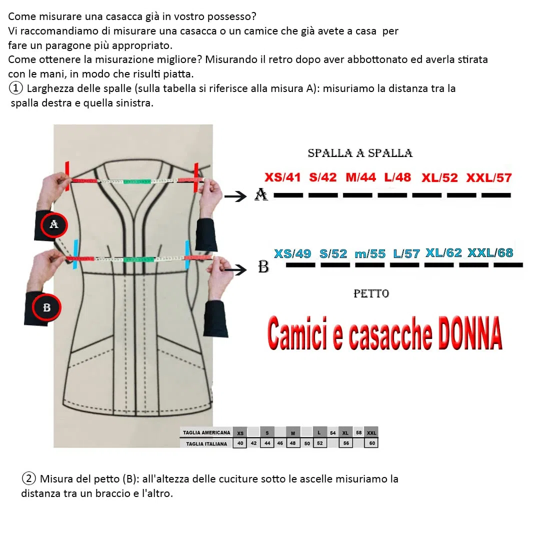 Camici da Lavoro Donna,Manica Lunga,Imprese di Pulizia,Operaia,Domestica,Cameriera ai Piani Colf