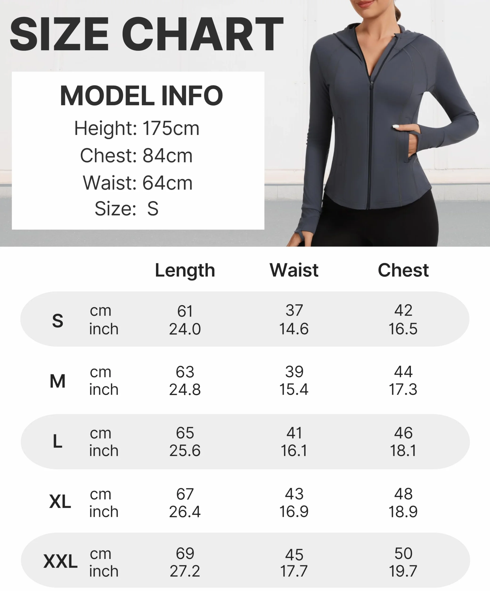 AMZSPORT Felpa Sportiva Donna con Zip Giacca Running per Palestra Fitness Running
