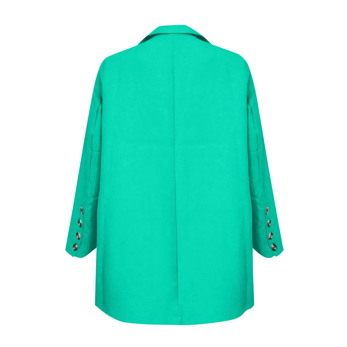 Tailleur Donna Elegante Invernale Matrimonio Blazer Ufficio Oversize Completo con Pantaloni Dritti Comunione Giacca Verde Salvia 2 Pezzi Business Suit con Risvolto per Matrimoni E Feste