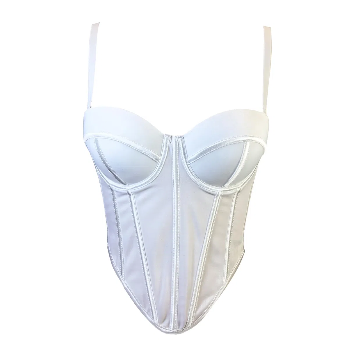 Bustino da donna con reggiseno corto con spalline alla moda per feste Clubwear reggiseno slim gilet costume