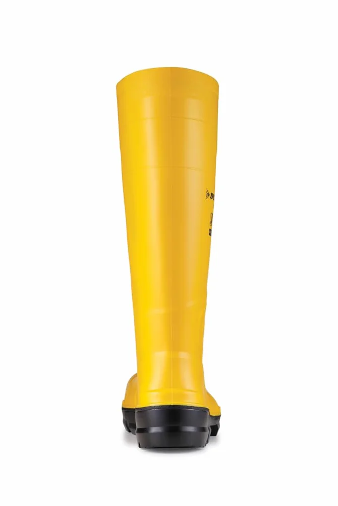 Dunlop NB2JF01 Stivali Impermeabili Da Lavoro Antinfortunistica S5 Gialli