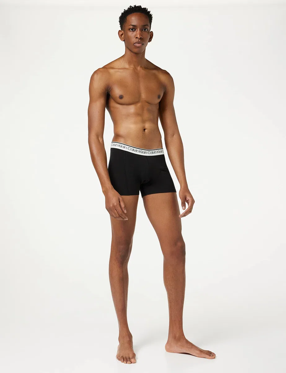 Calvin Klein Uomo Pantaloncini Boxer Confezione da 3 con Fascia con Logo