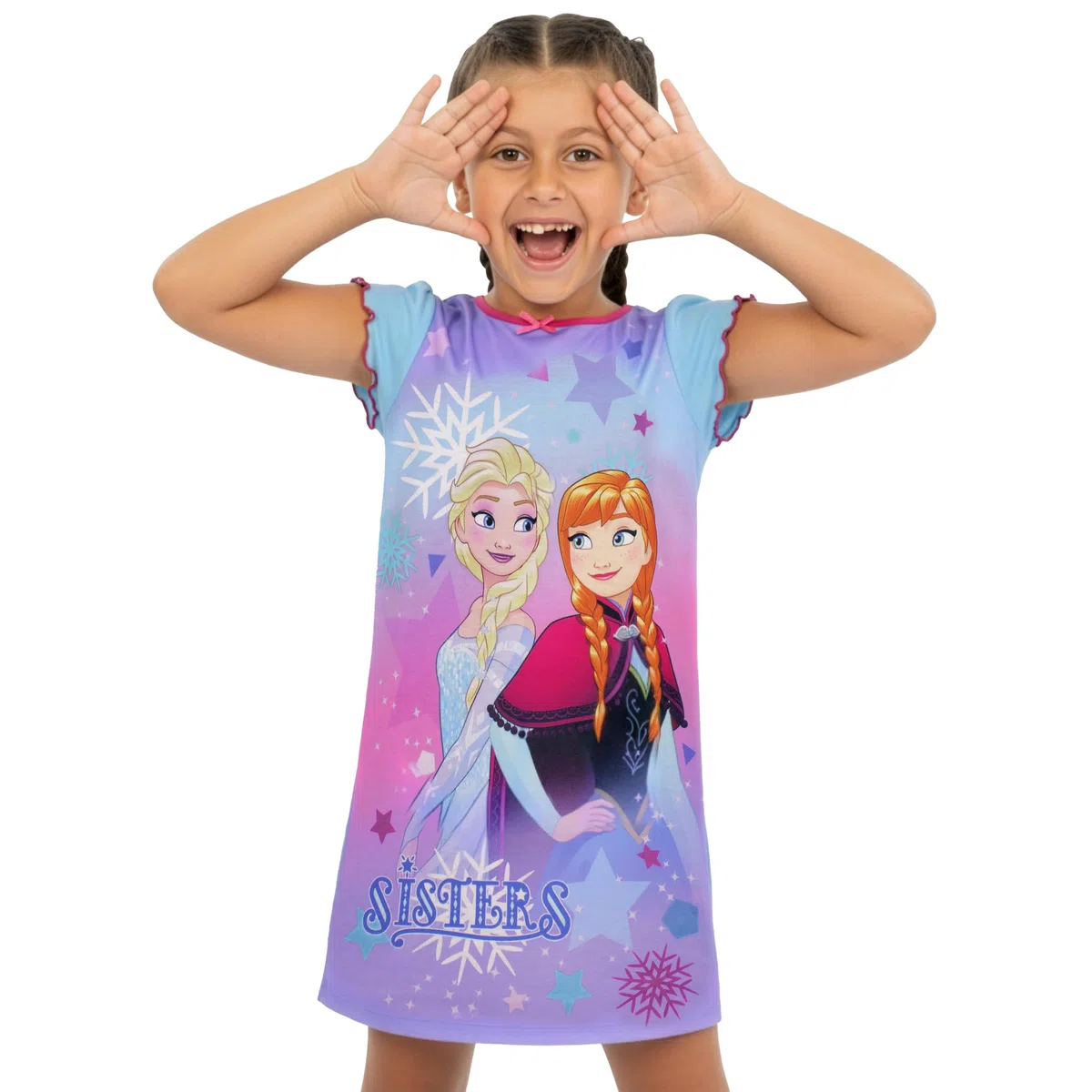 Disney Camicia da Notte per Ragazze Frozen