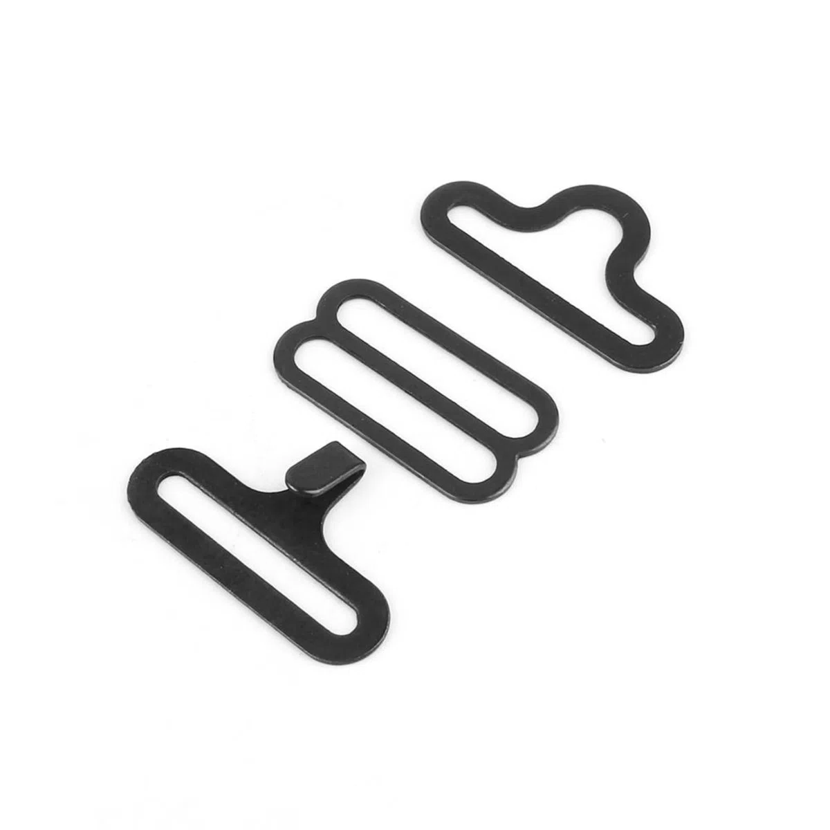 Broco Fermacravatta Metallica, Set 50 Pezzi 20mm Rame Antiruggine Ultra Sottile Clip per cravatta per Cravatta e Papillon