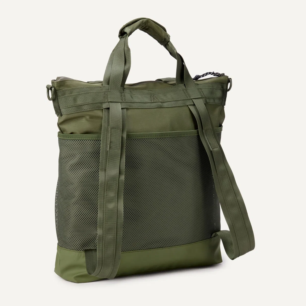 Amazon Essentials Borsa Tote in Nylon Convertibile in Zaino, con Cerniera e Spallacci Regolabili Unisex - Adulto