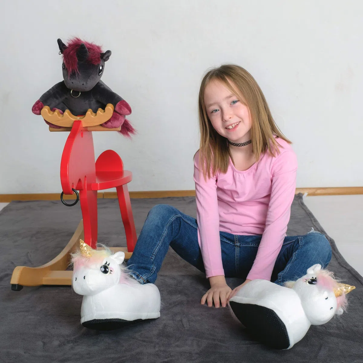 corimori Pantofole Peluche Animali Donna Uomo Bambini
