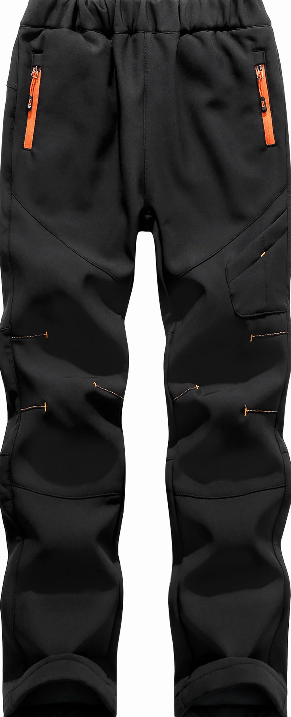 Pantaloni Trekking Sci Neve Bambino Impermeabili Pantaloni Softshell Invernali Caldo Pile Pioggia Escursionismo Ragazze Ragazzo