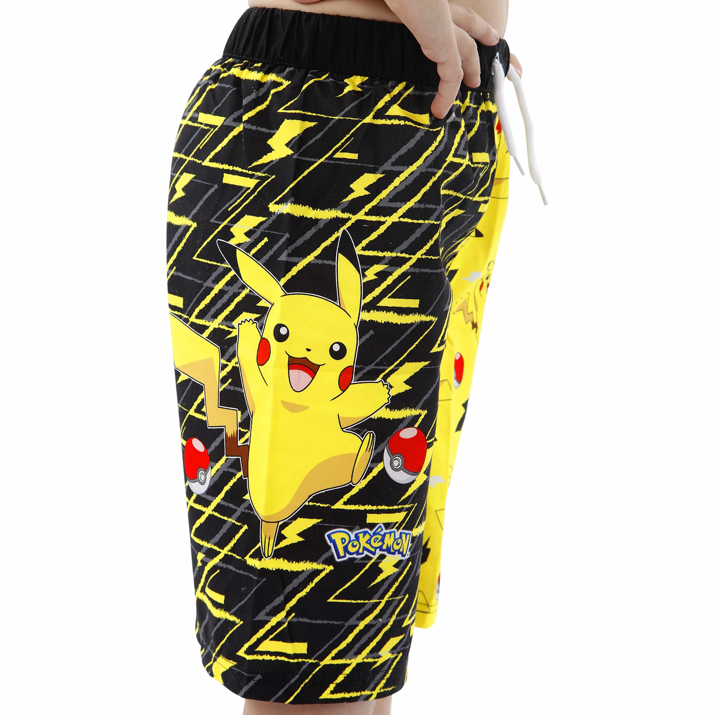 Pokémon Costume da Bagno | Boxer Mare Bambino Pikachu | Costume Piscina Bambino | da 3 A 10 Anni