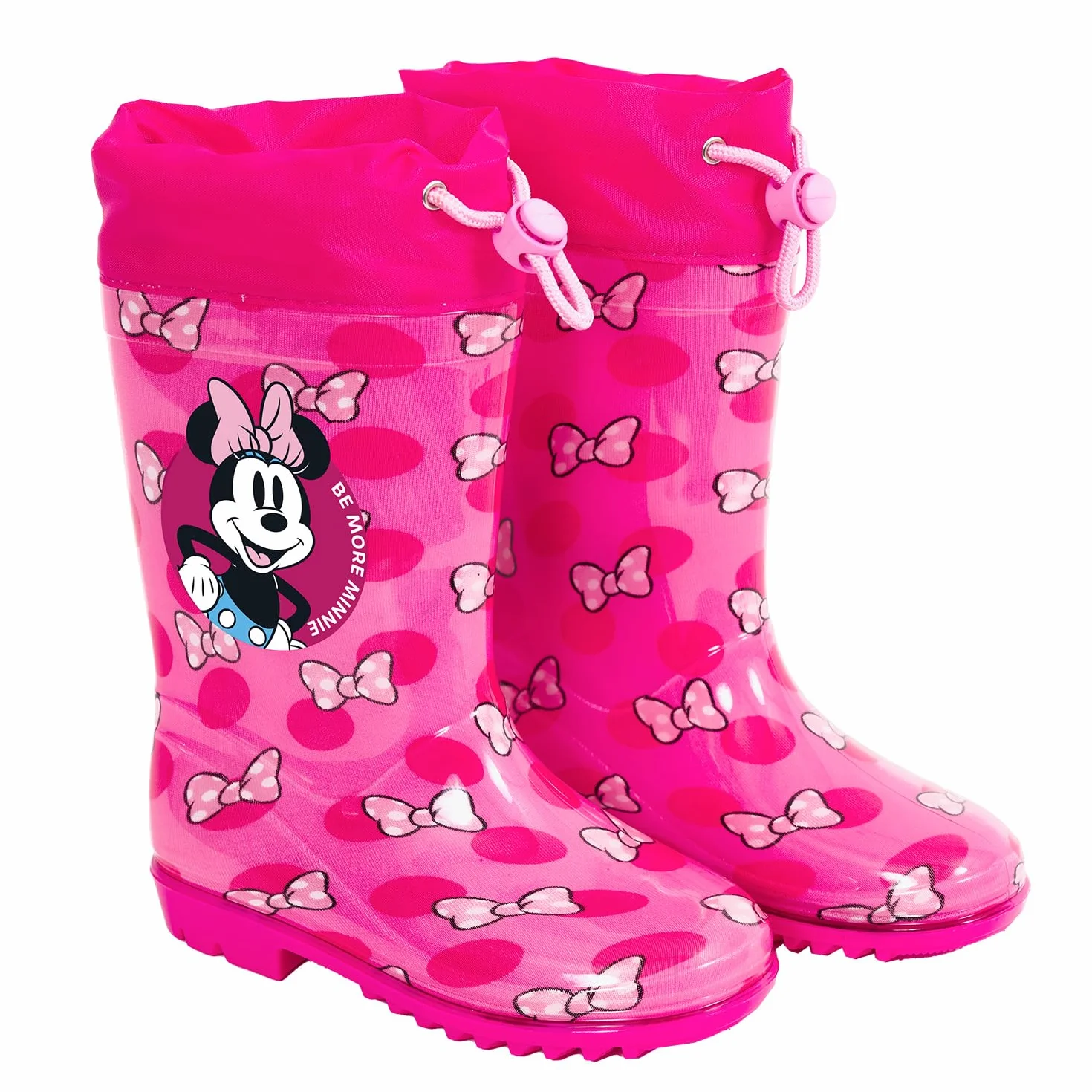 Stivaletti Pioggia Minnie da Bambina - Stivali Disney Impermeabili Bambine con Minni Mouse
