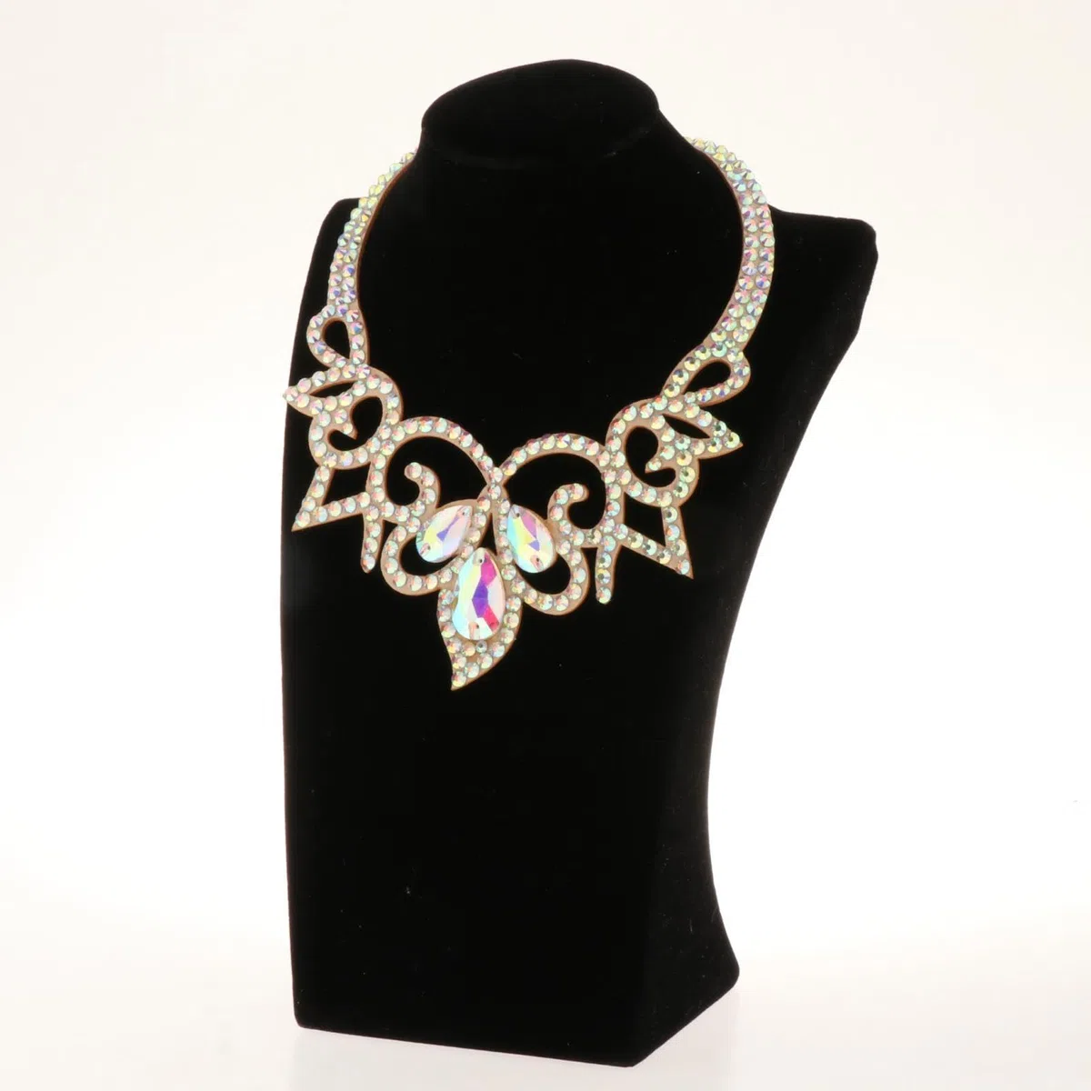 Collana di Danza del Ventre Gioielli Collana di Danza Nuziale Collana di Danza delle Donne Abito da Ballo di Lusso Accessorio per Costumi Collana di