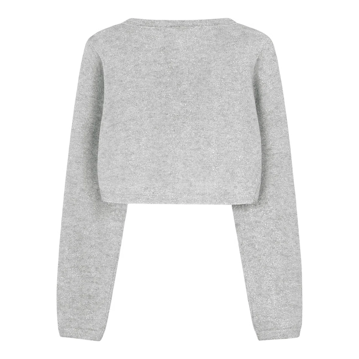 Bolerose Ragazze Manica Lunga Scintillante Bolero Bambini Caridgan