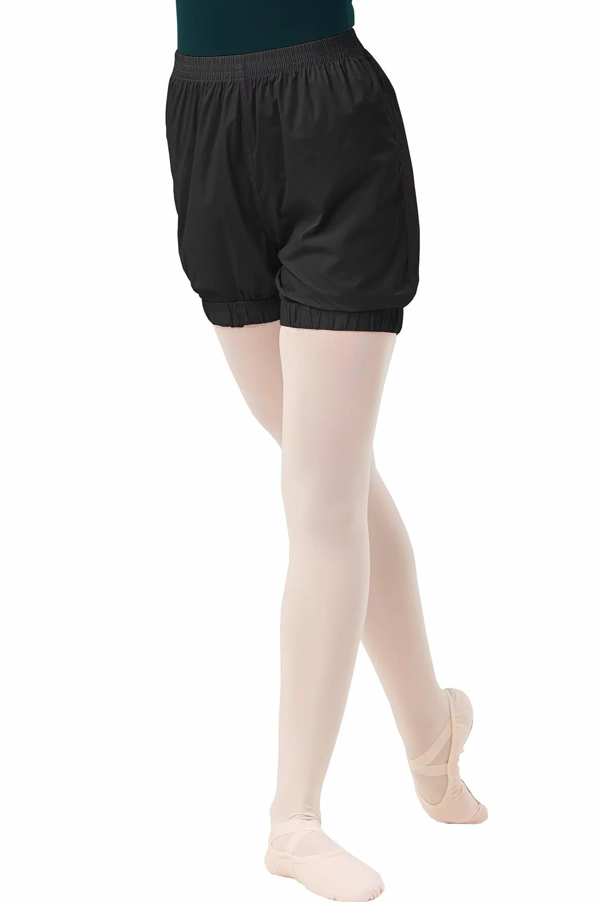 Donna Pantaloni Sudarella Danza Riscaldamento Danza Pantaloncini con Elastico Vita