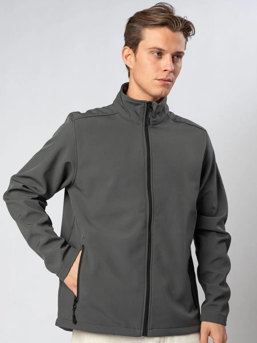 CHEMAGLIETTE! Giacca Da Lavoro Softshell, 96% Poliestere, 4% Elastan, Sport Outdoor, Con Tasche