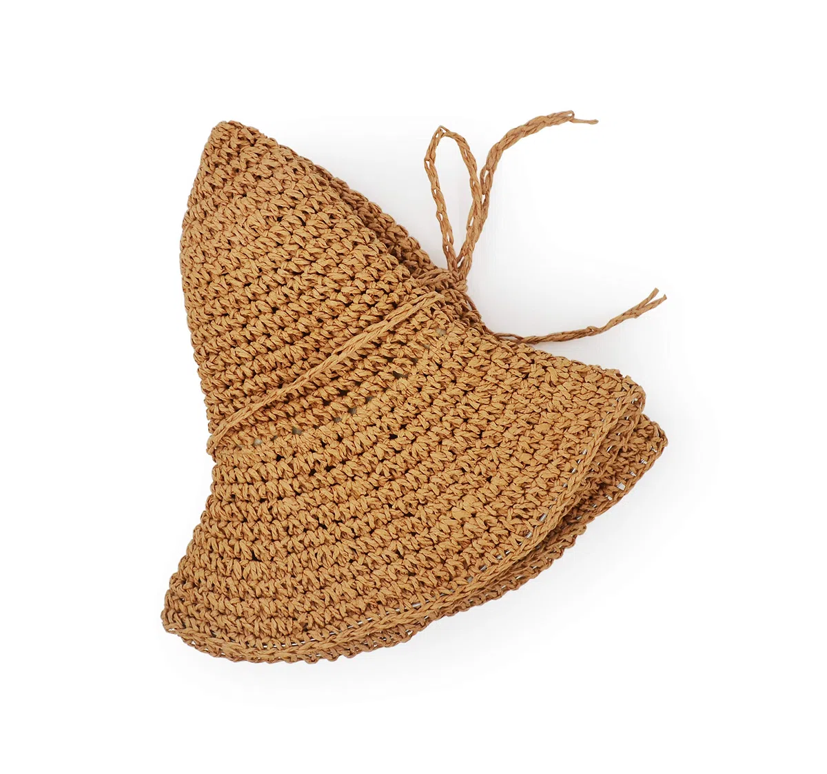 UltraKey Cappello di Paglia, Fatto a Mano Spiaggia Larga Cappello Pieghevole all'aperto Cappello da Spiaggia Copricapo per Adulti Bambini Uomo Donna
