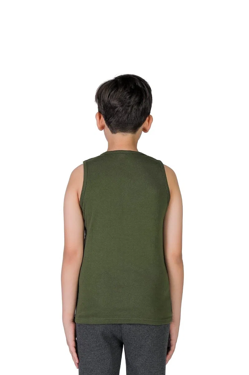 orbiz Confezione da 5 canottiere per bambini | 100% puro cotone interlock gilet | canottiere senza maniche canotte canotte canotte canottiere 3-13 anni