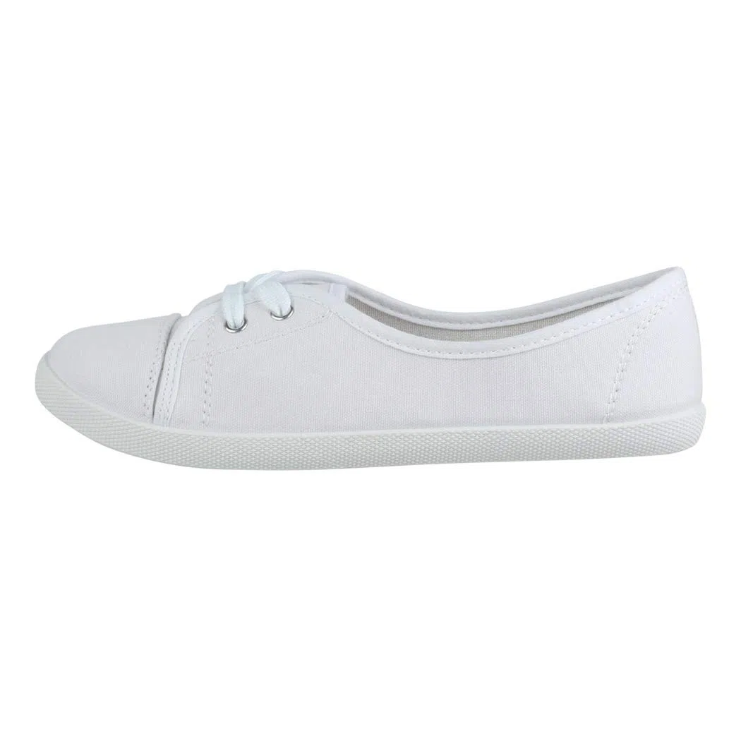 Elara Donna Ballerine Sneaker Lace-up Chunkyrayan