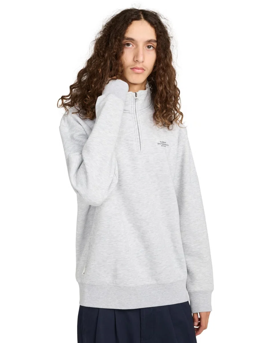 Element Co Quarter Zip Maglione Uomo (Pacco da 1)