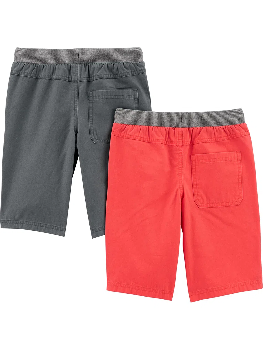 Simple Joys by Carter's - Shorts, Pack of 2, Shorts Bimbo 0-24