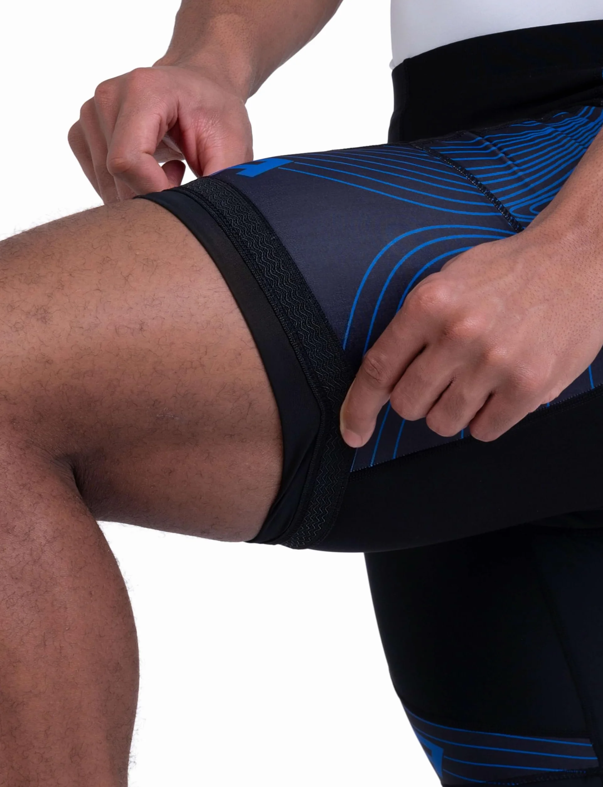 TCA Pantaloncini Ciclismo Imbottiti Slipstream da Uomo, Asciugatura Rapida, Traspiranti e Anti-Scivolo con Tasca Posteriore con Zip. Ideali per Il Ciclismo