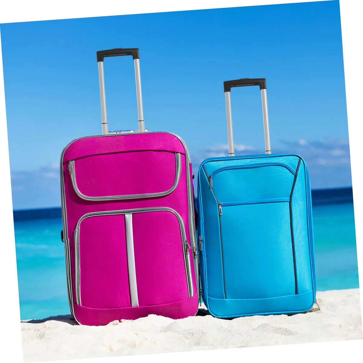 GALPADA Maniglia Telescopica per Valigia Accessori Trolley da Viaggio, Aste Telescopiche in Ferro e Plastica, Facile da Sostituire