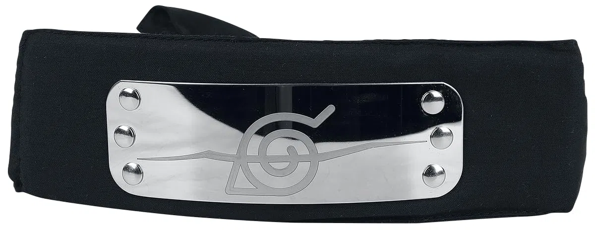 ABYSTYLE - Naruto Shippuden - Fascia per capelli - Anti Konoha - Nero