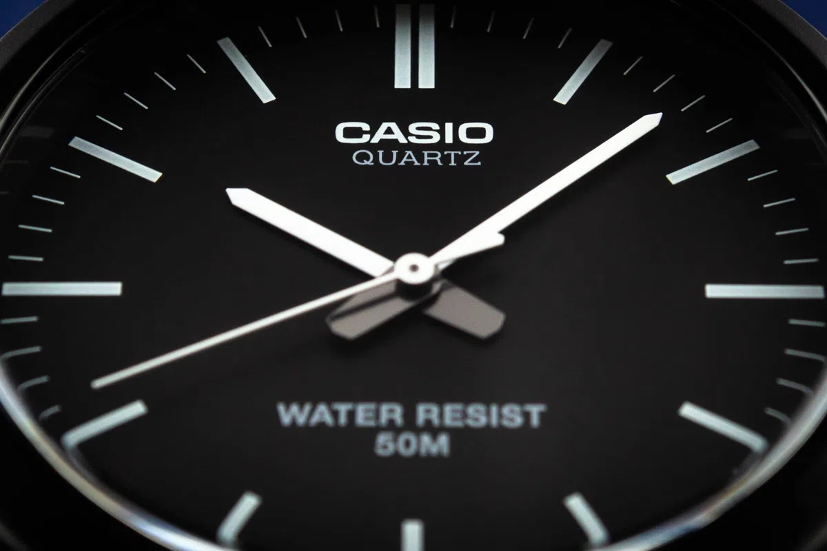 Casio Orologio Analogico Quarzo Unisex Adulto con Cinturino in Resina