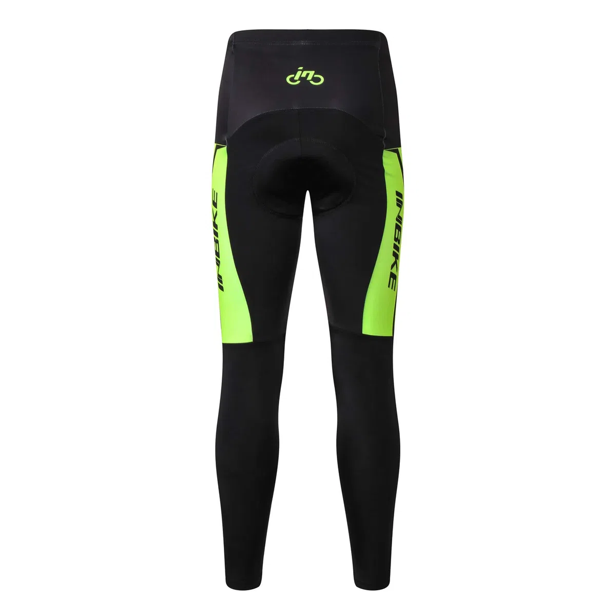 INBIKE Pantaloni Lunga da Ciclismo Pantaloni Termici Imbottiti 3D Gel Pad Traspiranti Catarifrangenti