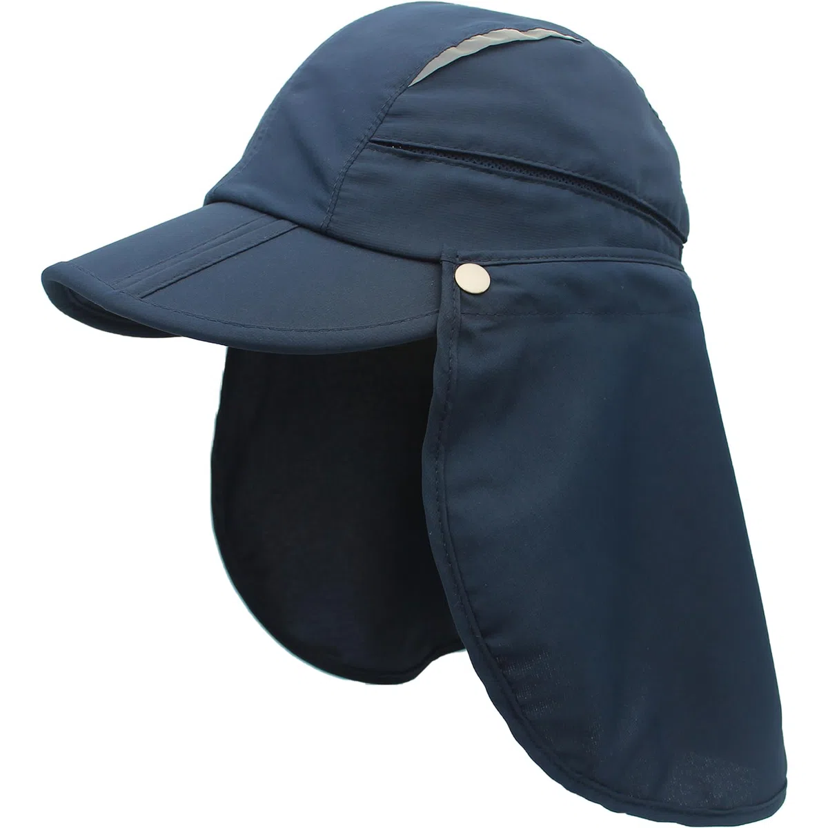 Cappello con protezione per il collo staccabile multiuso estivo cappello da sole protezione solare traspirante asciugatura rapida protezione UV