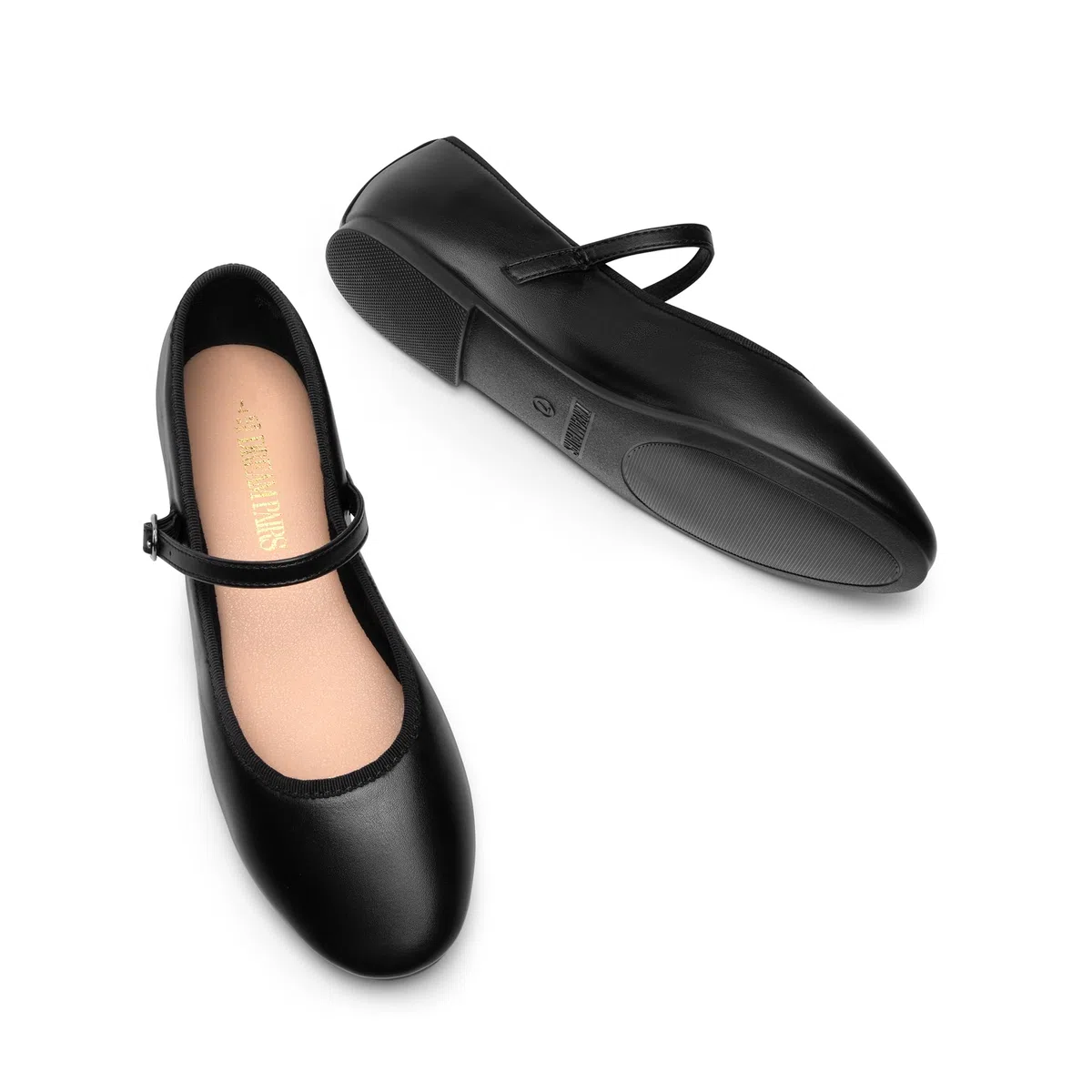 DREAM PAIRS Ballerine Mary Jane da Donna Punta Tonda Comode Eleganti Casual Slip-on da Lavoro Quotidiano Morbide Scarpe Basse