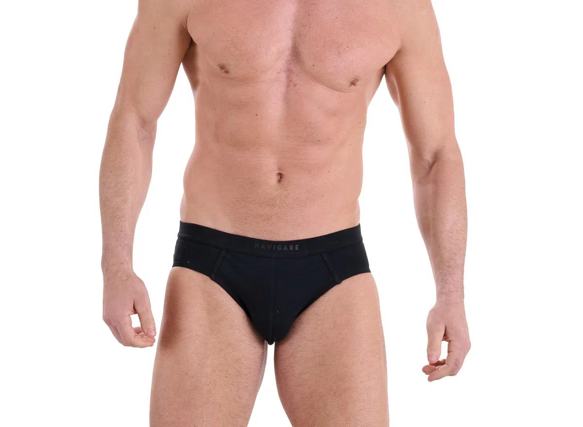 Navigare Slip Uomo – Pack da 6 – Jersey Cotone Elasticizzato – Nuova Collezione 2025 – Bianco/Nero/Assortiti Slip Uomo (Pacco da 6)