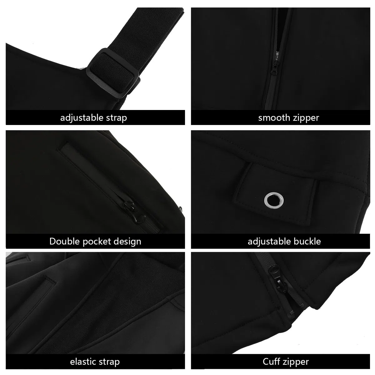 Pantaloni da sci da donna, impermeabili, da neve, da uomo, con imbottitura termica, con salopette regolabili, per attività all'aria aperta, antivento, per snowboard, invernali, caldi, in softshell
