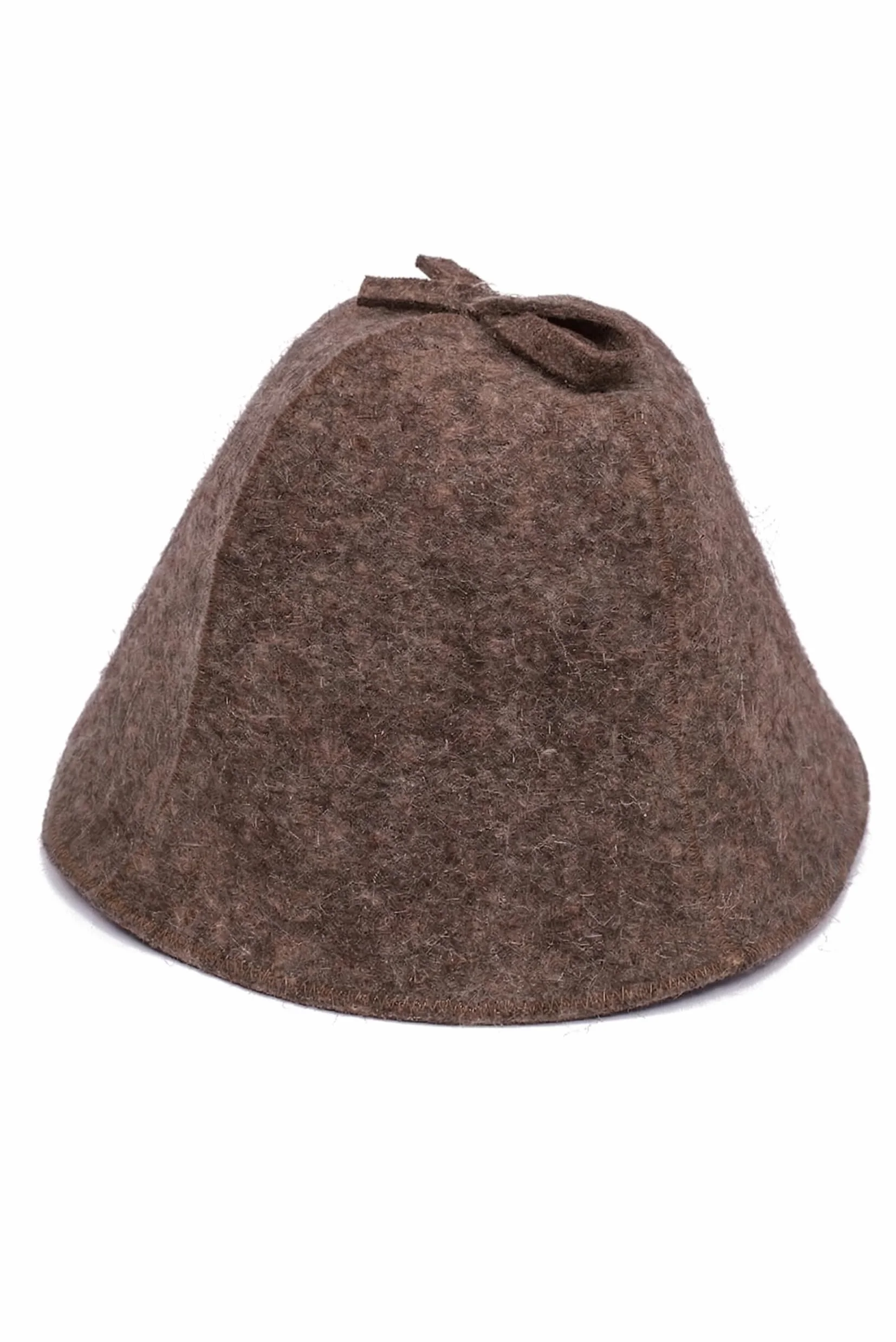 Cappello da Sauna in Feltro di Lana 100% con Ricamo per Uomo e Donna, Berretto Benessere