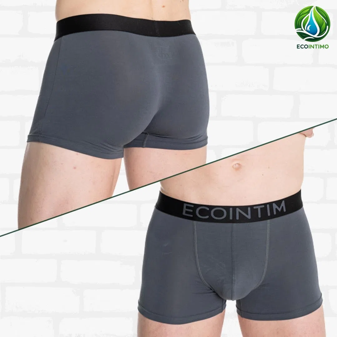 Boxer Uomo [Pack da 3] | 93% Fibra di bambù, 7% Elastan, Traspiranti, Morbidi e sagomati, Ideali Come Intimo Quotidiano e Sportivo