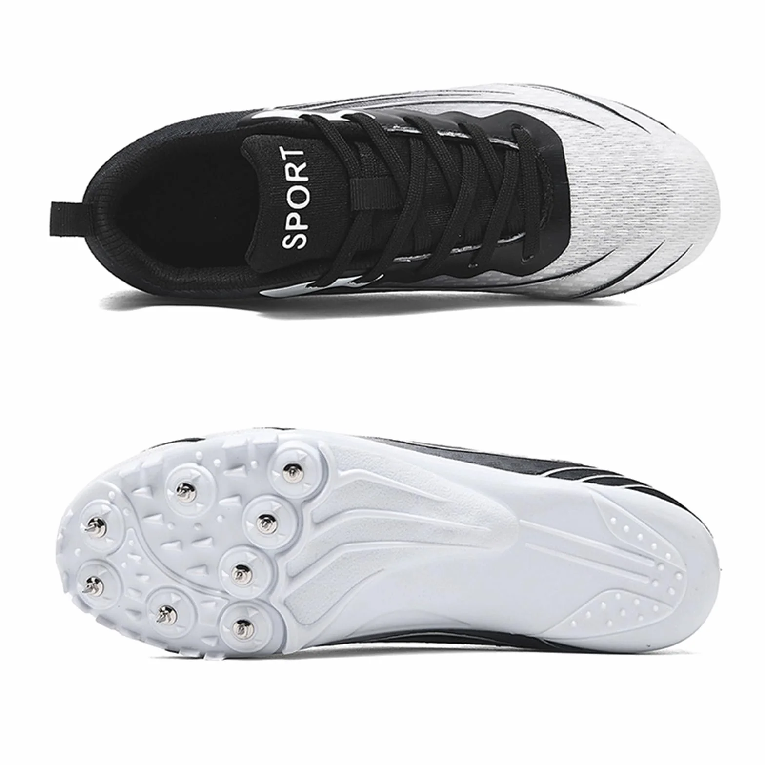 Scarpe Chiodate da Donna Scarpe da Corsa per Salto Veloce Atletica Leggera E da Pista