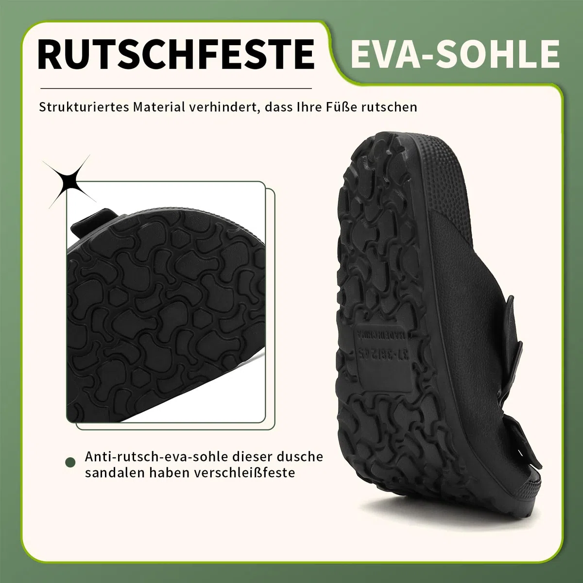 YUHITYGZGS Sandali Donna Uomo Estive Piscina Mare Spiaggia Casa Ciabatte Sportivi Ortopediche Sandalo Giardini Trekking Pantofole Morbide Eva Foam Slides Comode Platform Slippers Mules