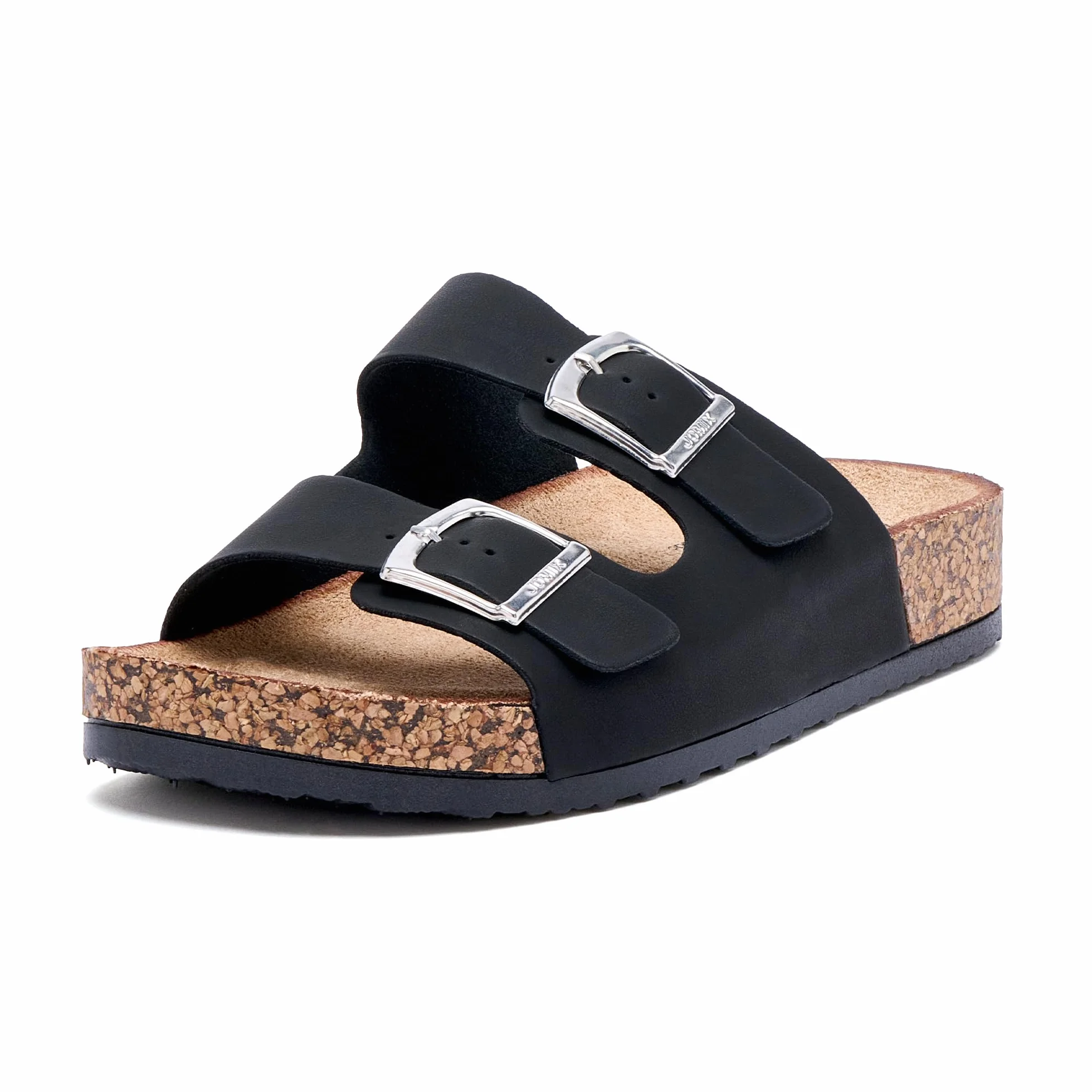 JOMIX Ciabatte Estive da Mare da Donna Pantofole Alla Moda con Punta Aperta Comoda Suola in Sughero Antiscivolo WCX250057