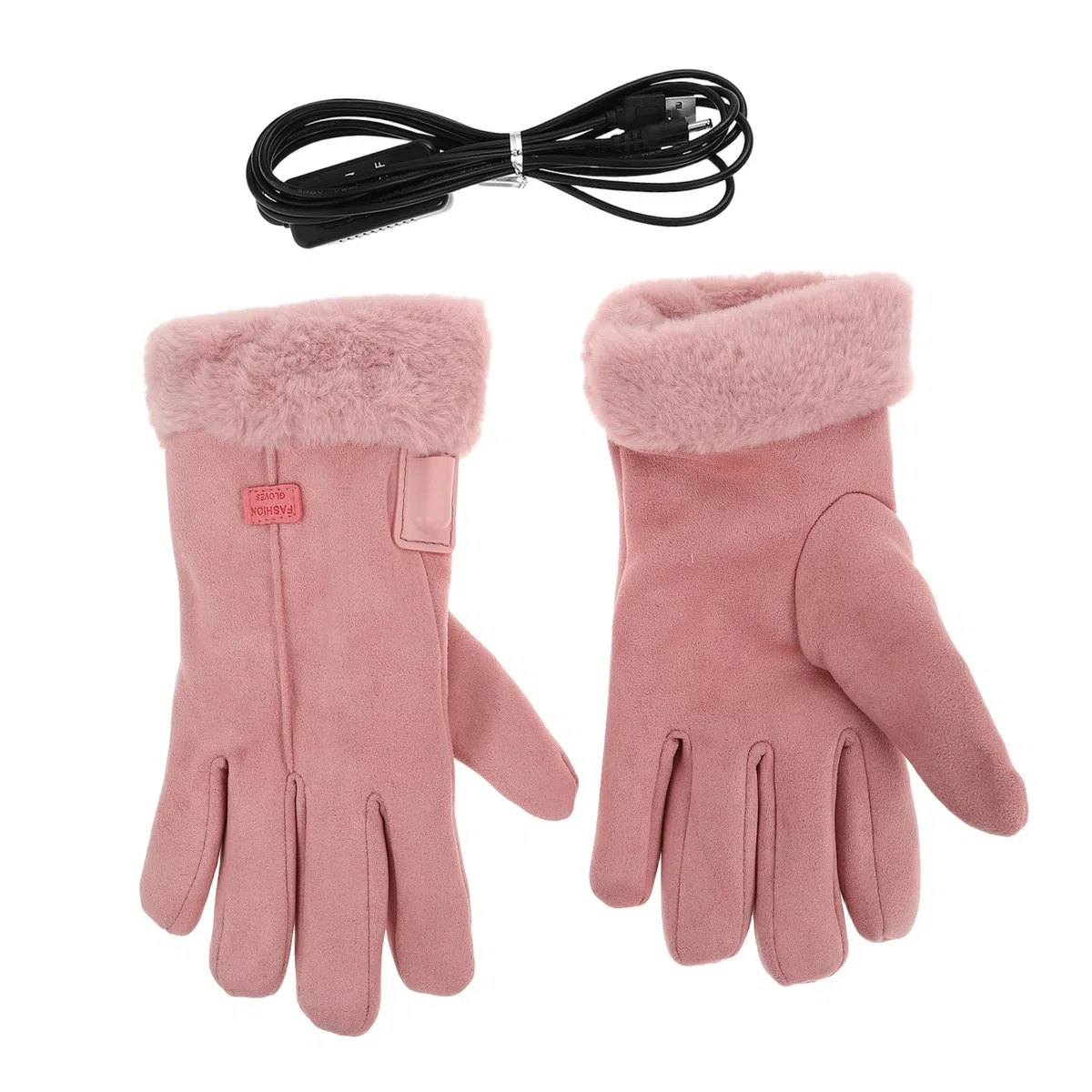 Guanti Termici Donna Invernali per Ciclismo Tecnologia Avanzata di Riscaldamento e Materiale in Tessuto e Pile Corallo Rosa per Resistenza al Freddo e Comfort Outdoor