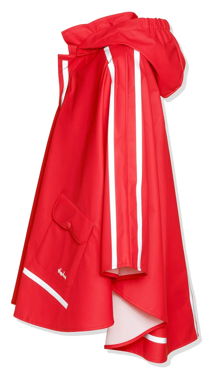 Playshoes Mantella Antipioggia Lunga Dietro Giacca da pioggia Unisex - Bambini e ragazzi (Pacco da 1)