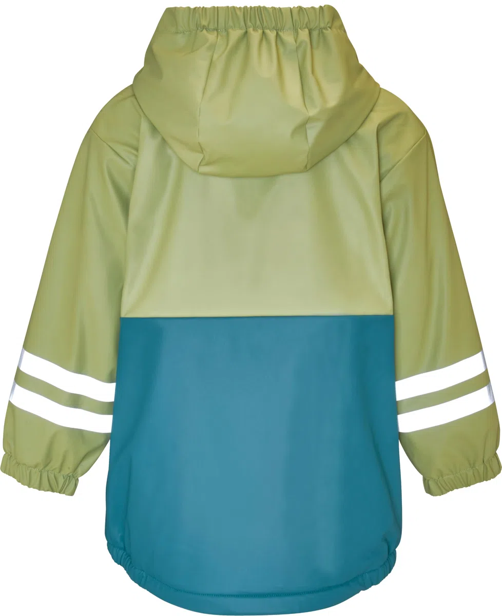 Playshoes Regenmantel Impermeabile Fodera in Pile Unisex-Bambini e Ragazzi
