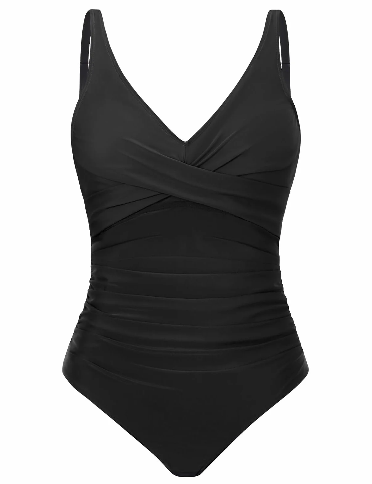 Tuopuda Costume da Bagno Intero Donna Sexy Scollo a V Costumi Interi da Mare Piscina Push Up Imbottito Reggiseno Costumi Bikini Un Pezzo Cross Spiaggia Beachwear