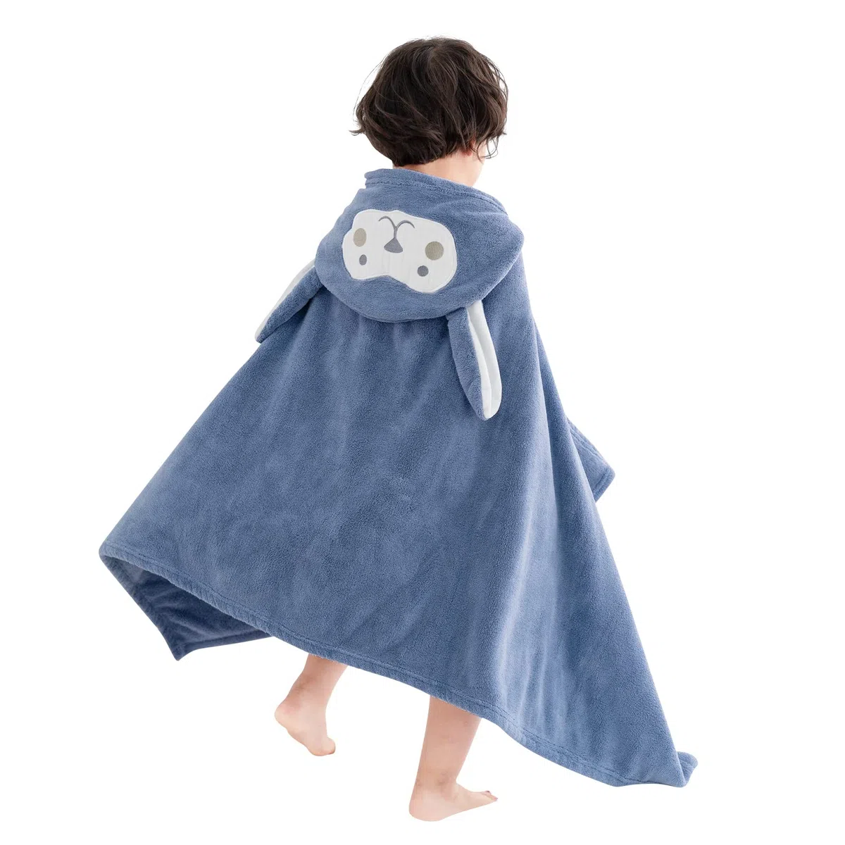 SONARIN Asciugamano da Bagno con Cappuccio Bambini,Asciugamano con Cappuccio Neonato Accappatoio Bambini Morbido Super Assorbente con Orecchie Carine per Ragazzi e Ragazze 70x140CM