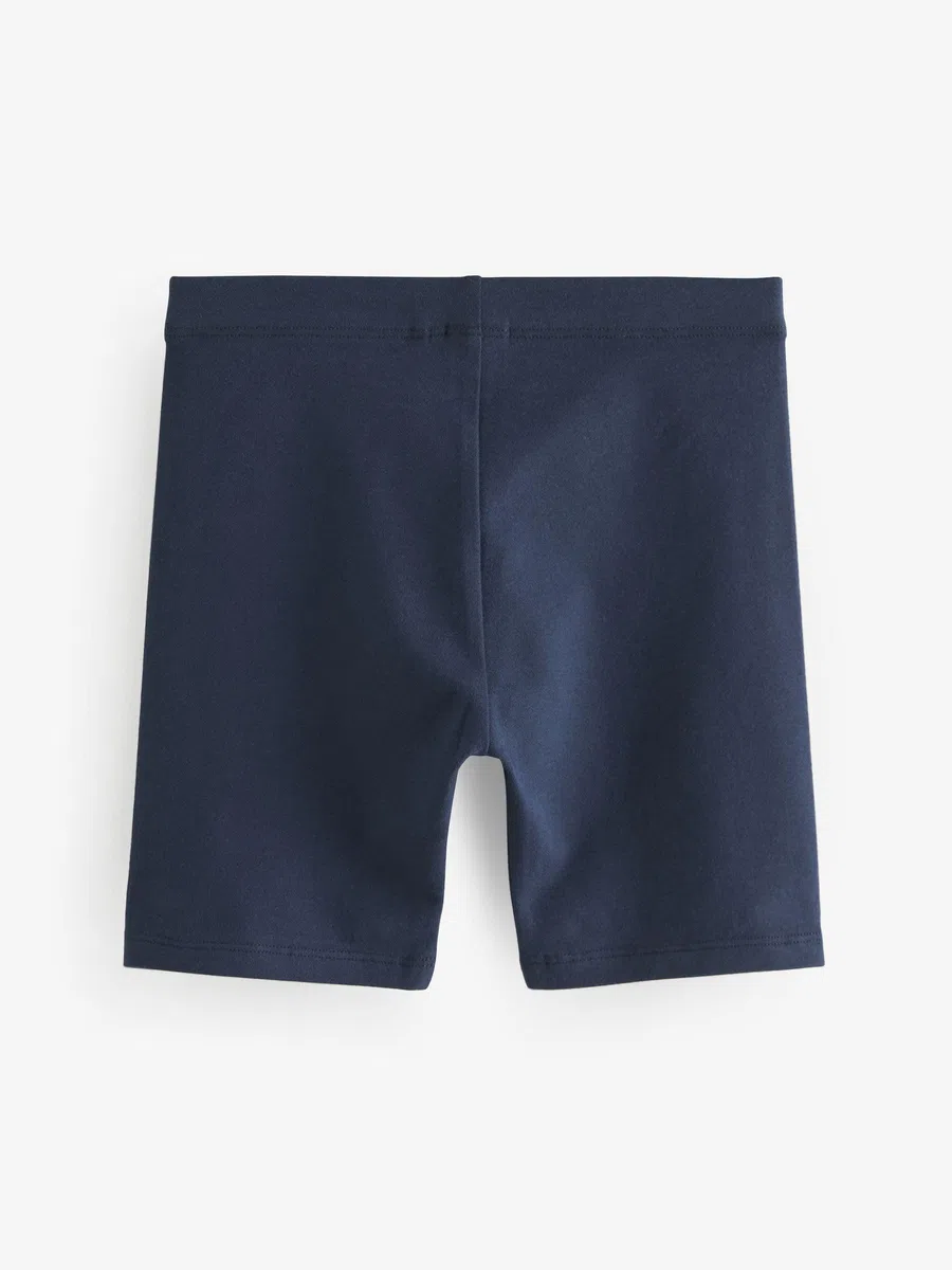NEXT Ragazza Confezione da 5 Shorts Ciclista Elasticizzati in Misto Cotone più Lunghi