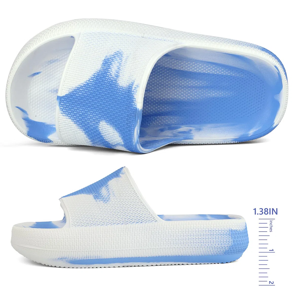 Scivoli a nuvola per bambini Pantofole estive per bambini e bambine Pantofole da bagno per la doccia Sandali antiscivolo da spiaggia e piscina 29-35 EU