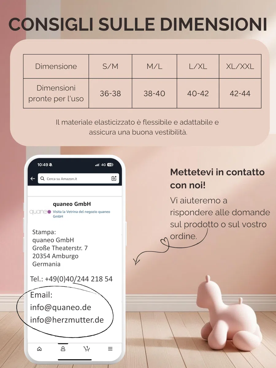 Herzmutter Canotta Allattamento - Senza Cuciture -Top Allamento - Funzione Allattamento Facile - pratiche Chiusure a Clip - Canottiere Allatamento - 5320