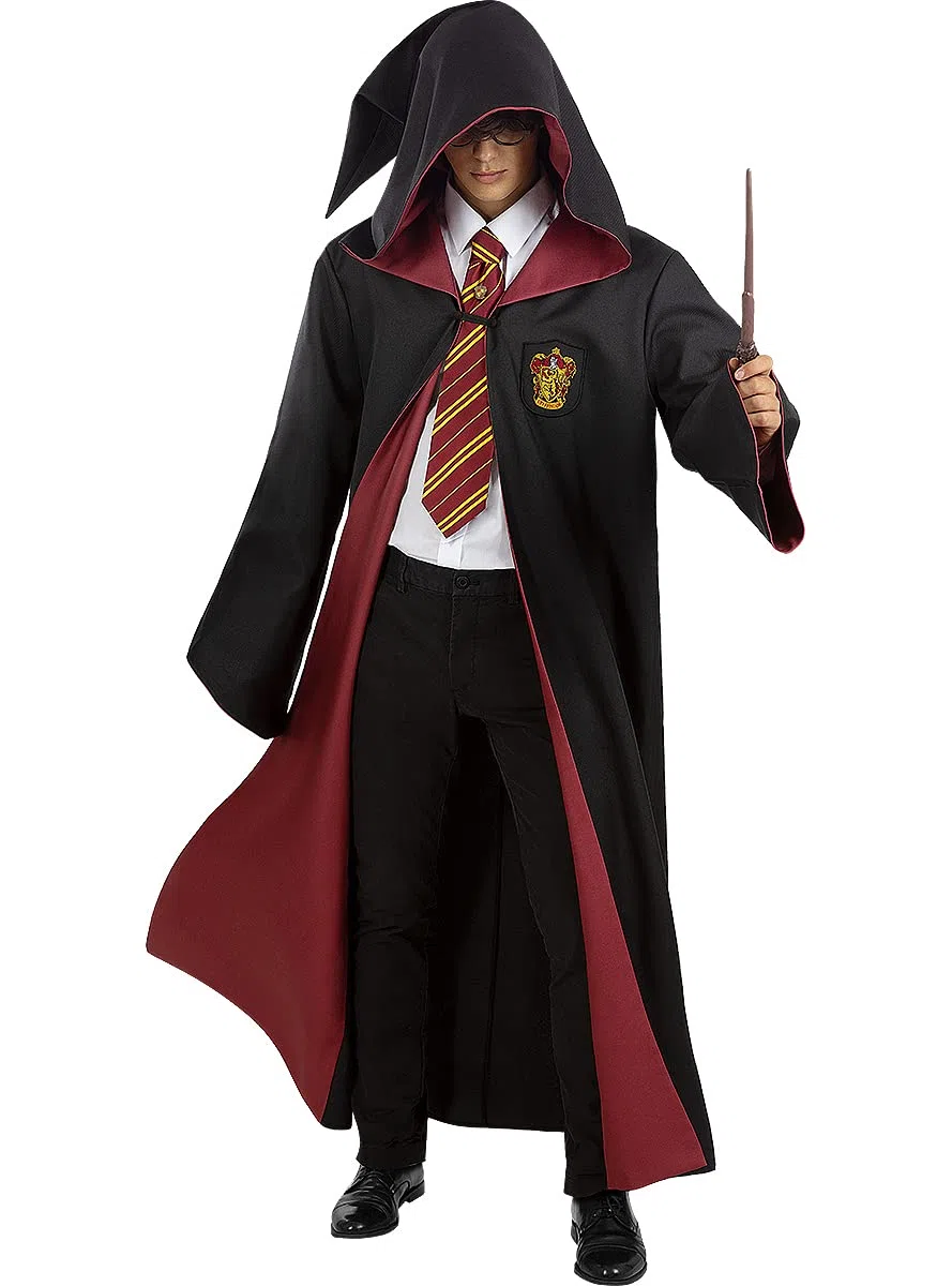 Funidelia Cravatta Ufficiale con pin Harry Potter per uomo e donna. Merchandising per regalare a Natale e Compleanni.