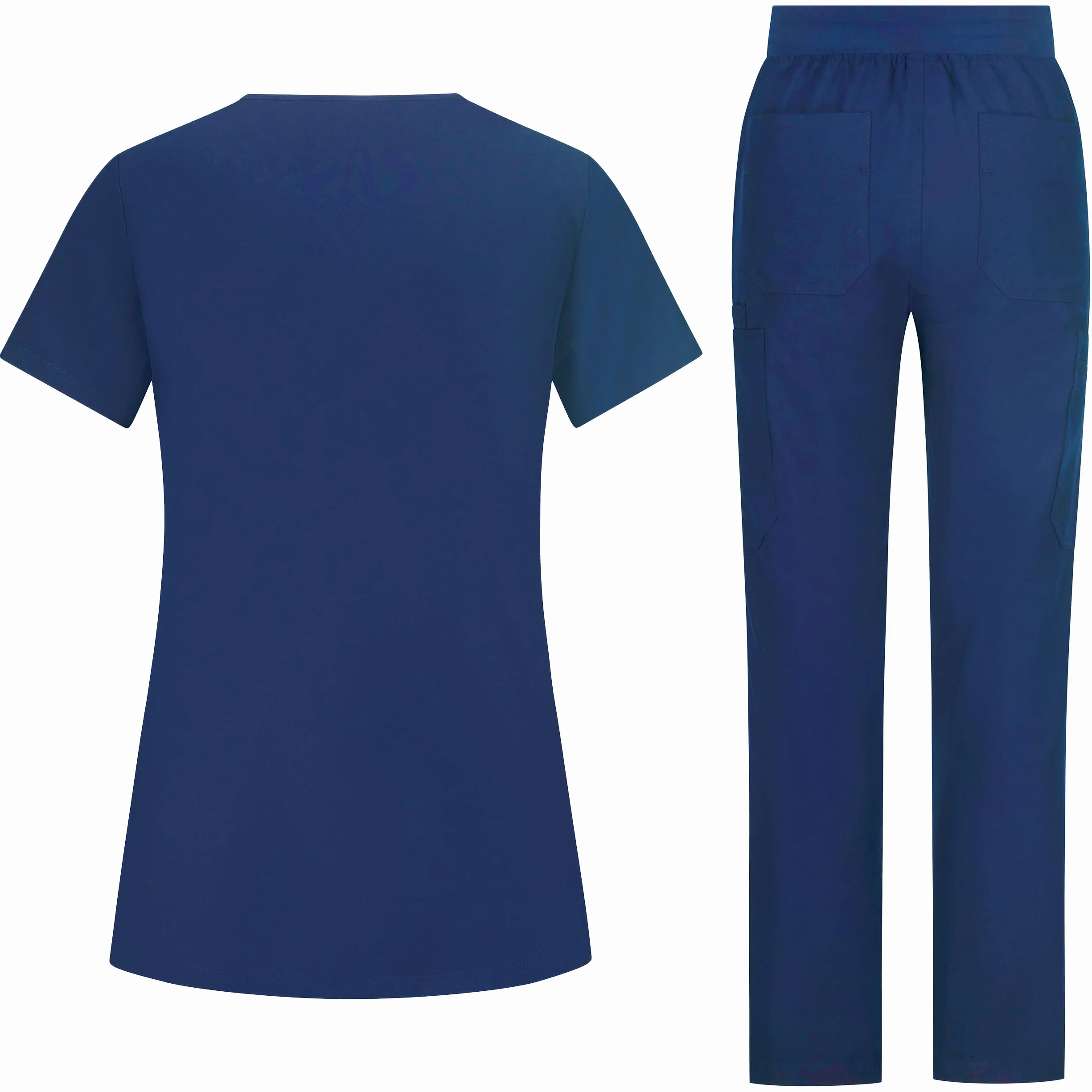 B-well Bella Divisa Sanitaria Donna Elastica | Uniforme Sanitaria Donna | Set con Casacca e Pantalone | Divise Sanitarie | con spandex