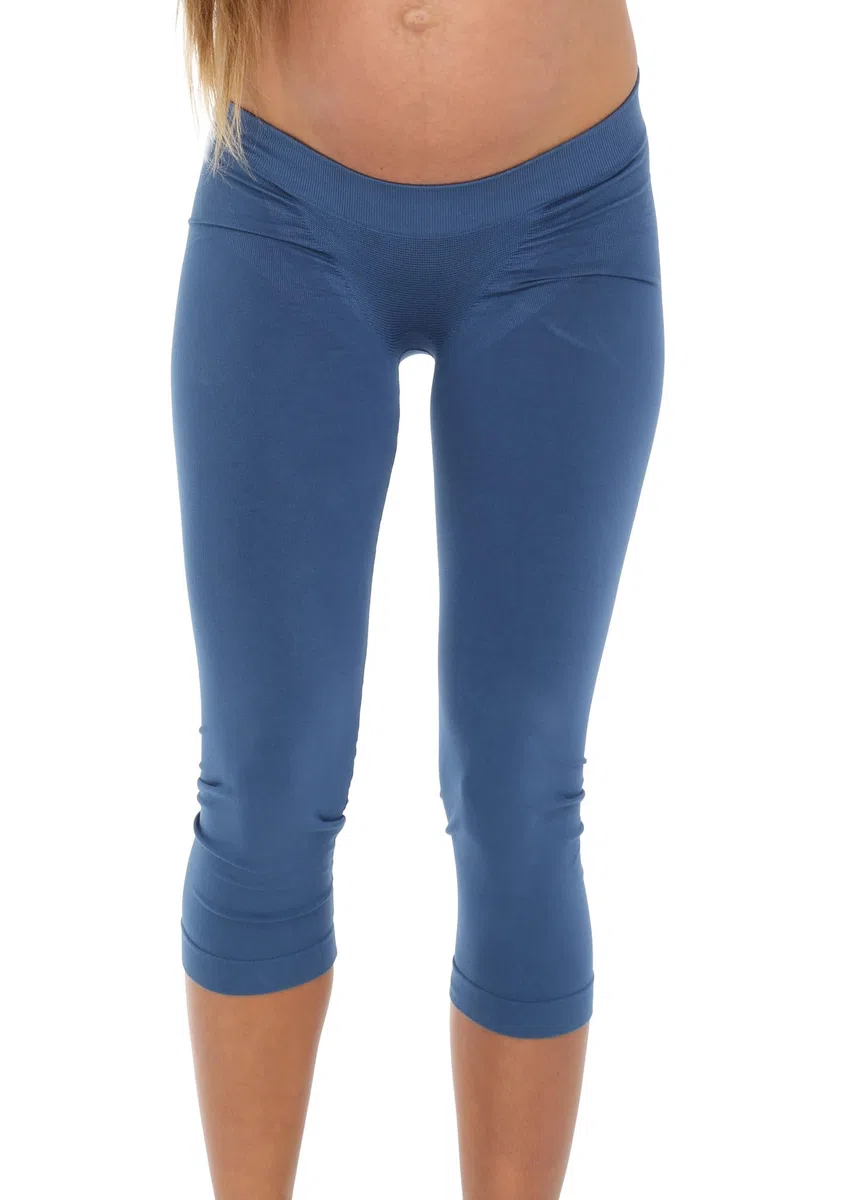 MYSANITY Leggings Gravidanza Pinocchietto, Beige
