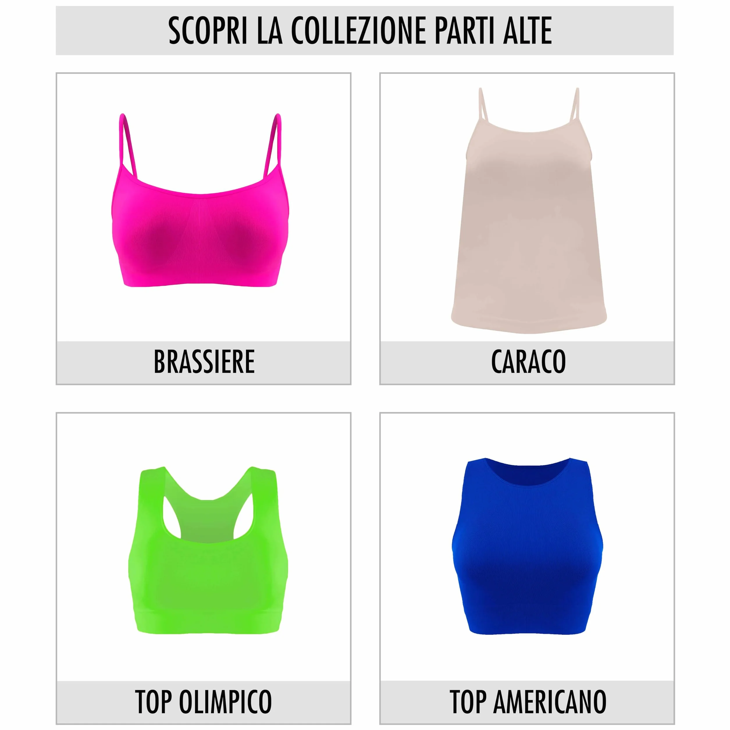 Risalti Canotta Bambina Microfibra Spalla Stretta 3 Pz - Canottiera Bimba Elegante, Caraco Senza Cuciture ed Etichette, Top Intimo più Morbido delle Canottiere Bimba Cotone - Made in Italy