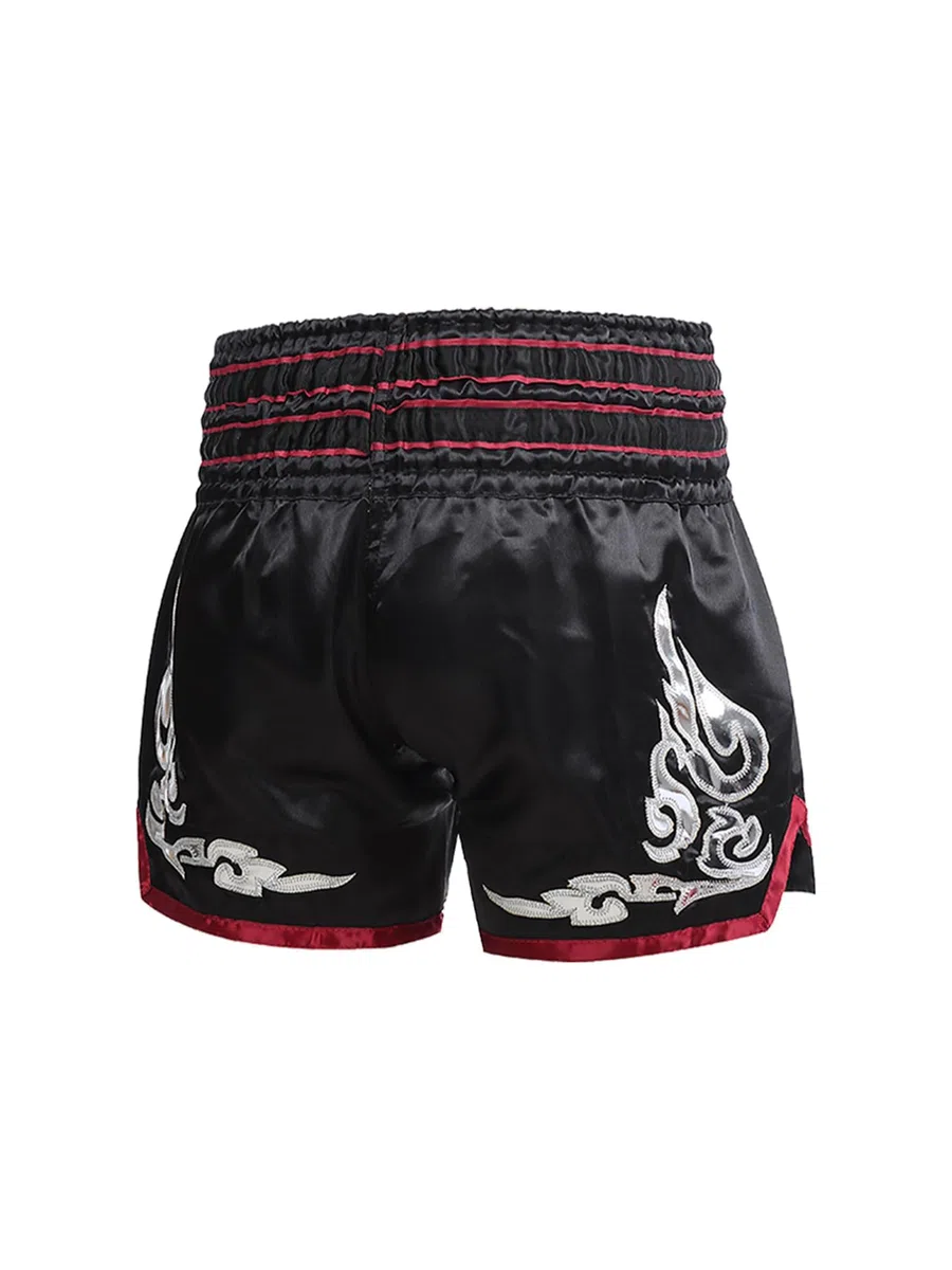 Pantaloncini unisex per bambini, Muay Thai, MMA, Kick Boxing, arti marziali, allenamento, combattimento