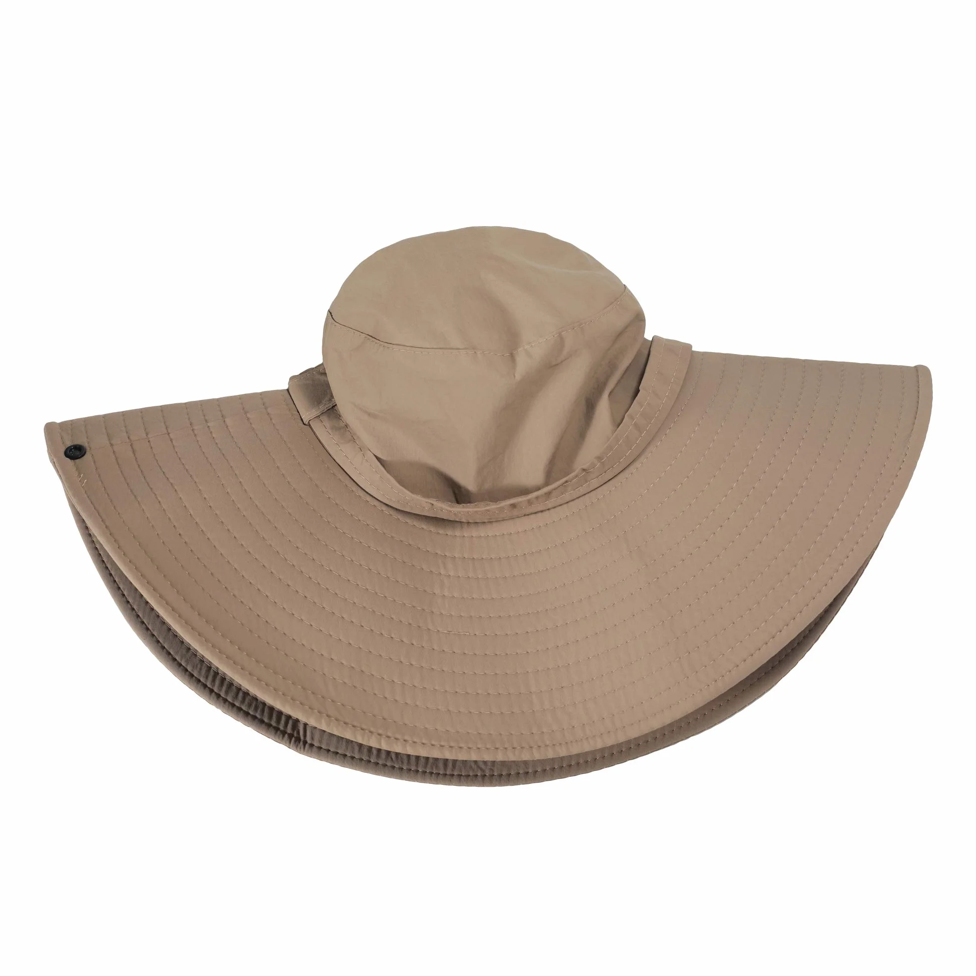 ZLYC Cappello da sole a tesa larga da uomo protezione UV Safari cappello Boonie cappello estivo da pescatore